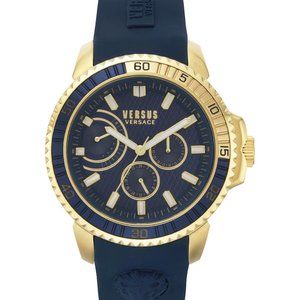 🔥New Versace Versus Gold Two Tone Watch